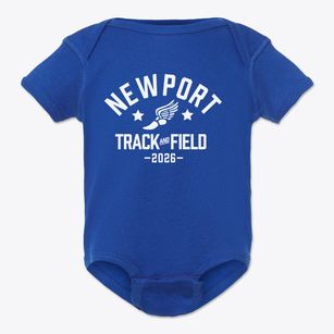 Newport Elementary School Track and Field Baby Onesie