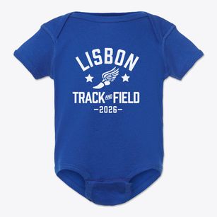 Lisbon Community School Track and Field Baby Onesie