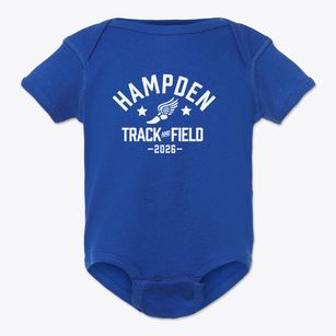 Hampden Academy High School Track and Field Baby Onesie