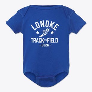 Lonoke High School Track and Field Baby Onesie