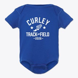 Archbishop Curley High School Track and Field Baby Onesie