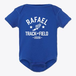 Rafael Hernandez School Track and Field Baby Onesie