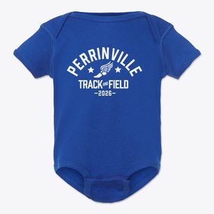 Perrinville Track and Field Baby Onesie