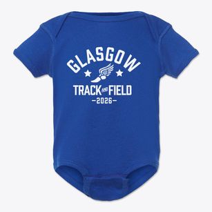 Glasgow High School Track and Field Baby Onesie