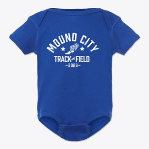 Mound City High School Track and Field Baby Onesie