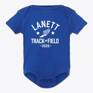 Lanett High School Track and Field Baby Onesie