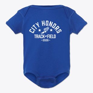 City Honors School Track and Field Baby Onesie