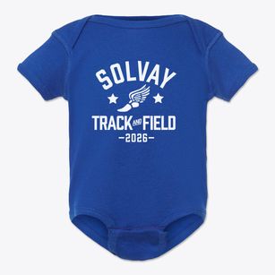Solvay Middle School Track and Field Baby Onesie