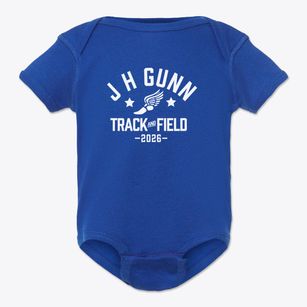 J H Gunn Elementary School Track and Field Baby Onesie