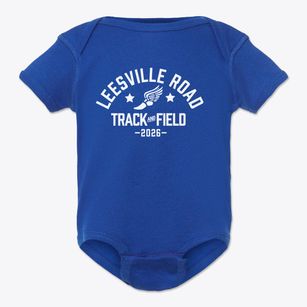 Leesville Road Elementary School Track and Field Baby Onesie