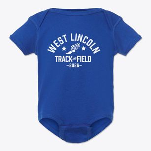 West Lincoln Middle School Track and Field Baby Onesie