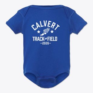 Calvert High School Track and Field Baby Onesie