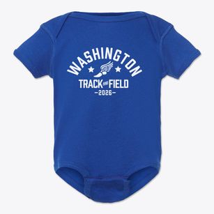 Washington Elementary School Track and Field Baby Onesie