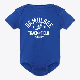 Okmulgee High School Track and Field Baby Onesie