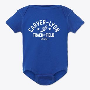 Carver-lyon Elementary School Track and Field Baby Onesie