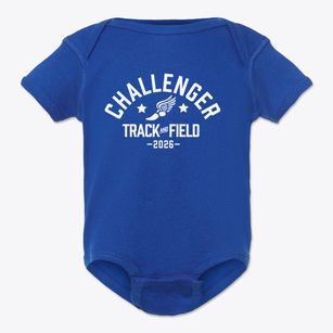Challenger Elementary School Track and Field Baby Onesie