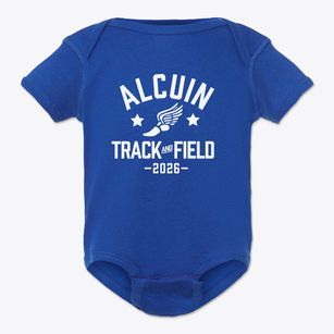 Alcuin Track and Field Baby Onesie