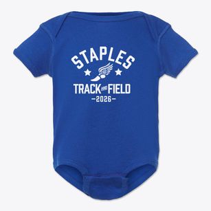 Staples Elementary School Track and Field Baby Onesie