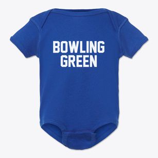 Bowling Green Missouri Classic Block Baby Onesie