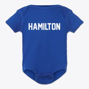 Hamilton Montana Classic Block Baby Onesie