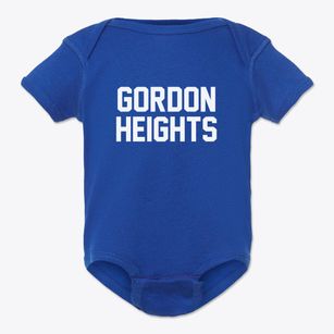 Gordon Heights New York Classic Block Baby Onesie