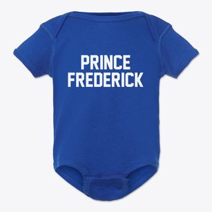 Prince Frederick Maryland Classic Block Baby Onesie