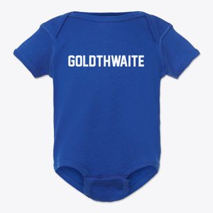 Goldthwaite Texas Classic Block Baby Onesie