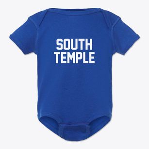 South Temple Pennsylvania Classic Block Baby Onesie