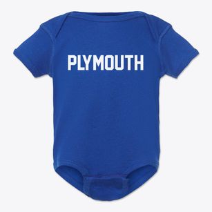 Plymouth New York Classic Block Baby Onesie