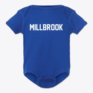 Millbrook New York Classic Block Baby Onesie