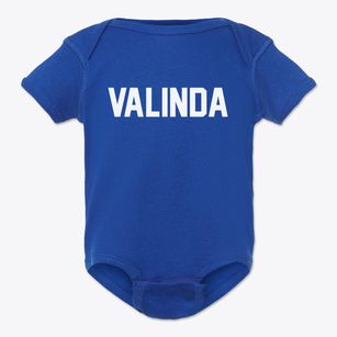 Valinda California Classic Block Baby Onesie