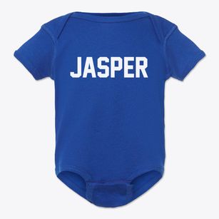 Jasper Arkansas Classic Block Baby Onesie