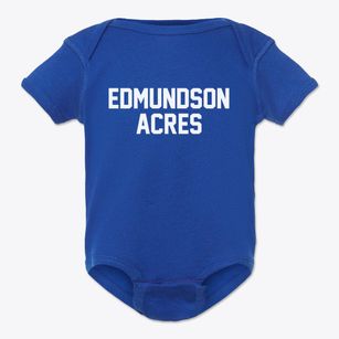 Edmundson Acres California Classic Block Baby Onesie