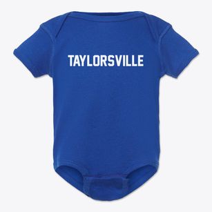 Taylorsville California Classic Block Baby Onesie