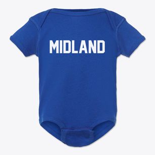 Midland Ohio Classic Block Baby Onesie