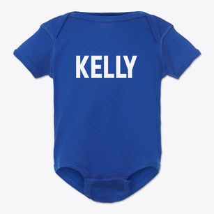 Kelly North Carolina Classic Block Baby Onesie