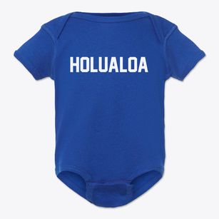 Holualoa Hawaii Classic Block Baby Onesie