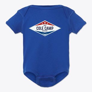 Cole Camp Missouri Diamond Star Baby Onesie
