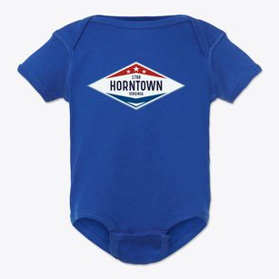 Horntown Virginia Diamond Star Baby Onesie
