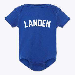 Landen Ohio Classic Curve Baby Onesie