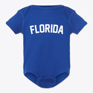 Florida New York Classic Curve Baby Onesie