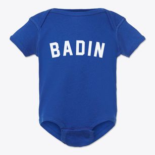 Badin North Carolina Classic Curve Baby Onesie