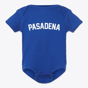 Pasadena California Classic Curve Baby Onesie