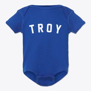 Troy Kansas Classic Curve Baby Onesie