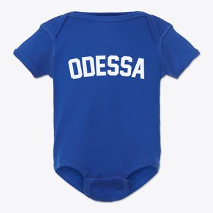 Odessa Texas Classic Curve Baby Onesie