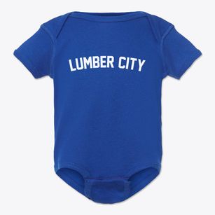 Lumber City Pennsylvania Classic Curve Baby Onesie