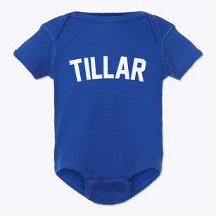 Tillar Arkansas Classic Curve Baby Onesie