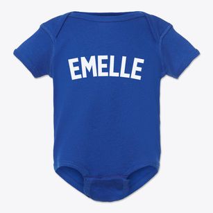 Emelle Alabama Classic Curve Baby Onesie