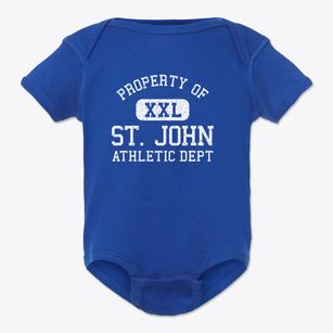 St. John Missouri Athletic Dept Baby Onesie