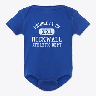 Rockwall Texas Athletic Dept Baby Onesie